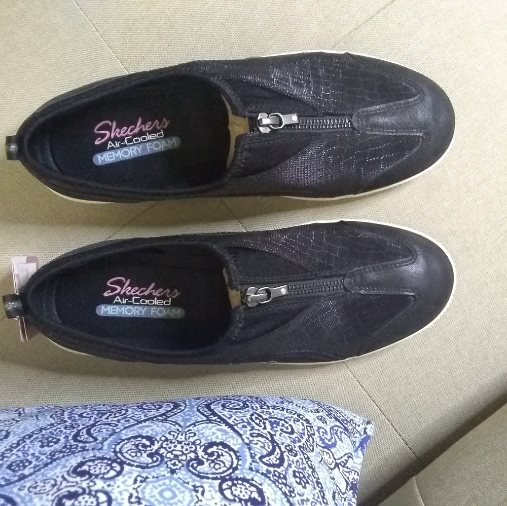 Skechers Madison AVE-City MUZE shoes black NWOT - Picture 4 of 12